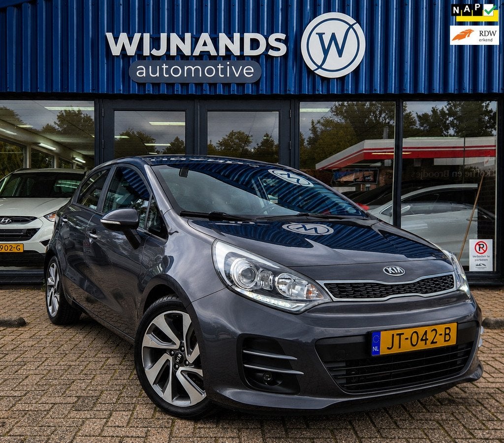 Kia Rio 1.2 CVVT ExecutiveLine Dealer Onderhouden Camera PDC, Auto's, Kia, 1027 kg, 450 kg, 40 €/maand, Euro 6