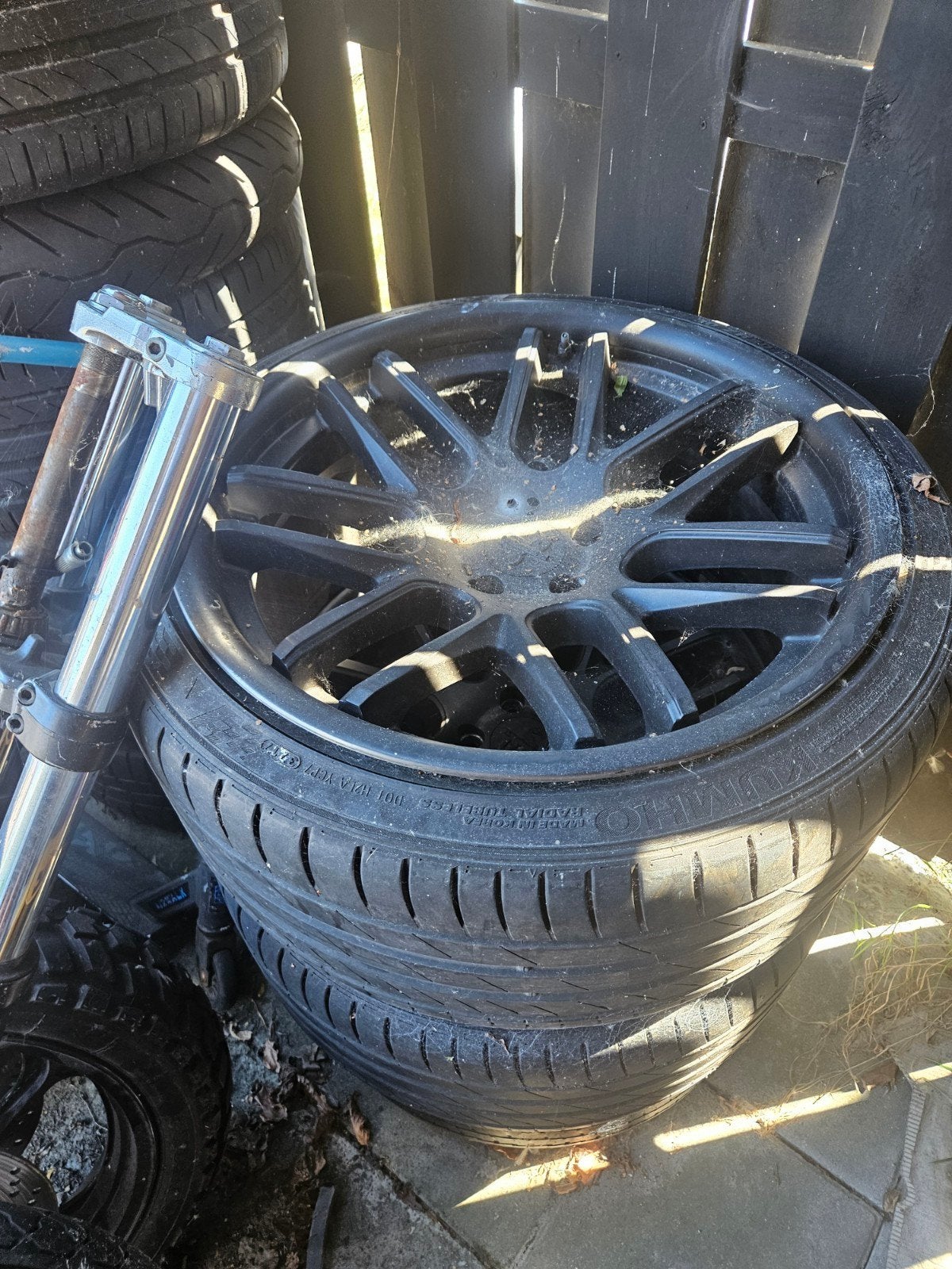 2 stuks 20 inch keskin velgen 275 30 20, Ophalen