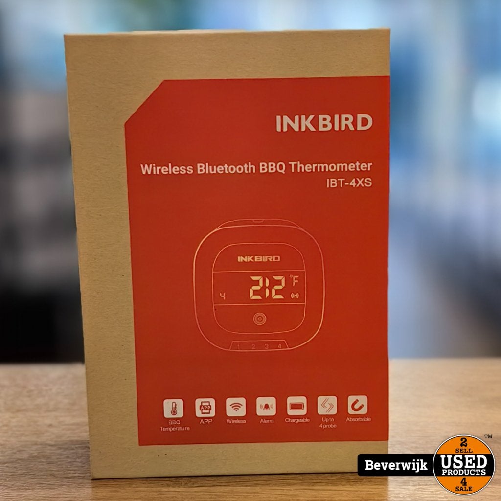 Inkbird IBT-4XS Bluetooth Thermometer - Nieuw, Flex Ltd., Gebruikt, https://flex.com/contact-us, Nobelstraat 10, 5807 GA Oostrum LB, Limburg, Nederland