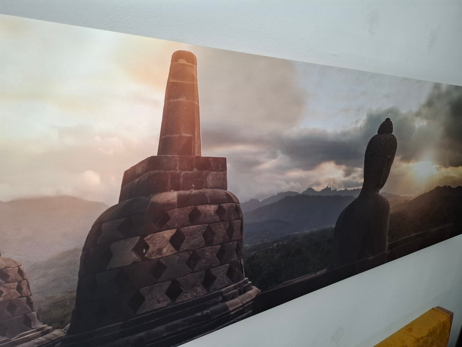 foto gedrukt op hout, Ophalen