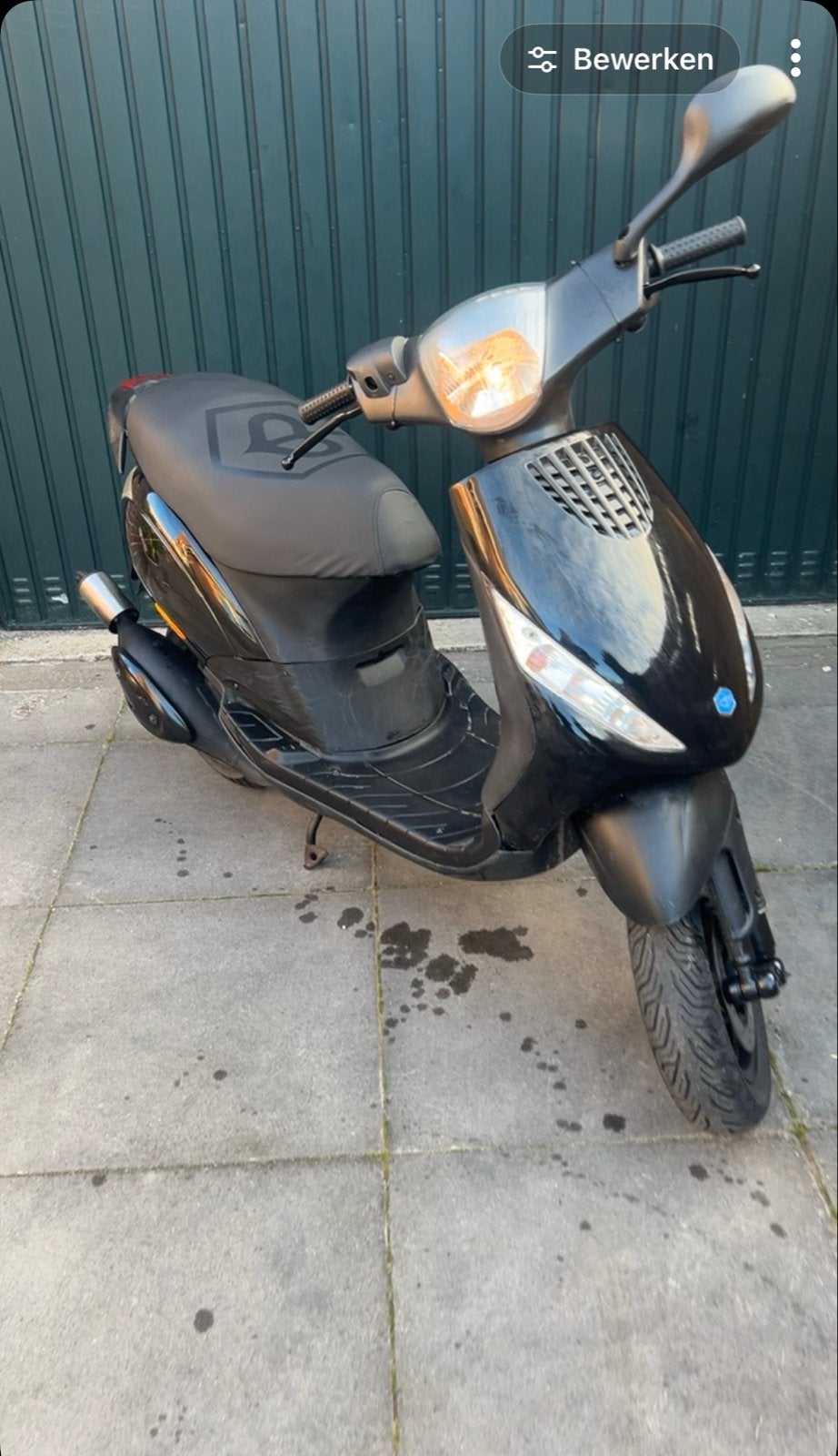 Piaggio Zip 50cc 2-takt, Ophalen, Tweetakt, Gebruikt, Maximaal 45 km/u