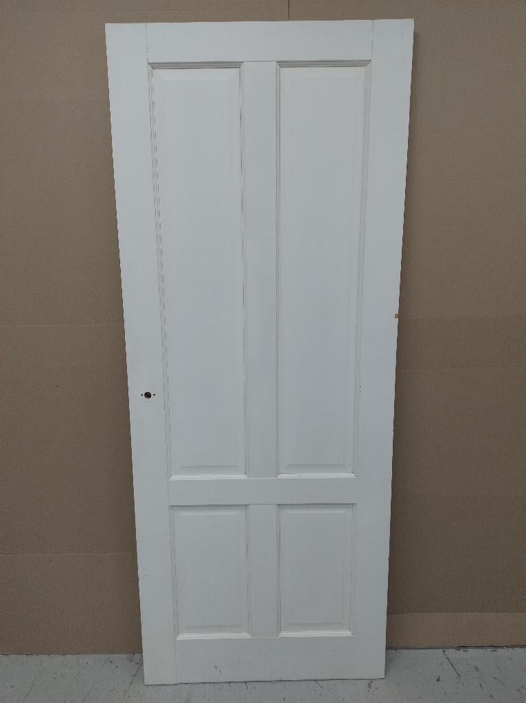 SKS 244 opdek binnendeur 83x211,5 rechtsdraaiend, Ophalen, Gebruikt, 80 tot 100 cm, Binnendeur