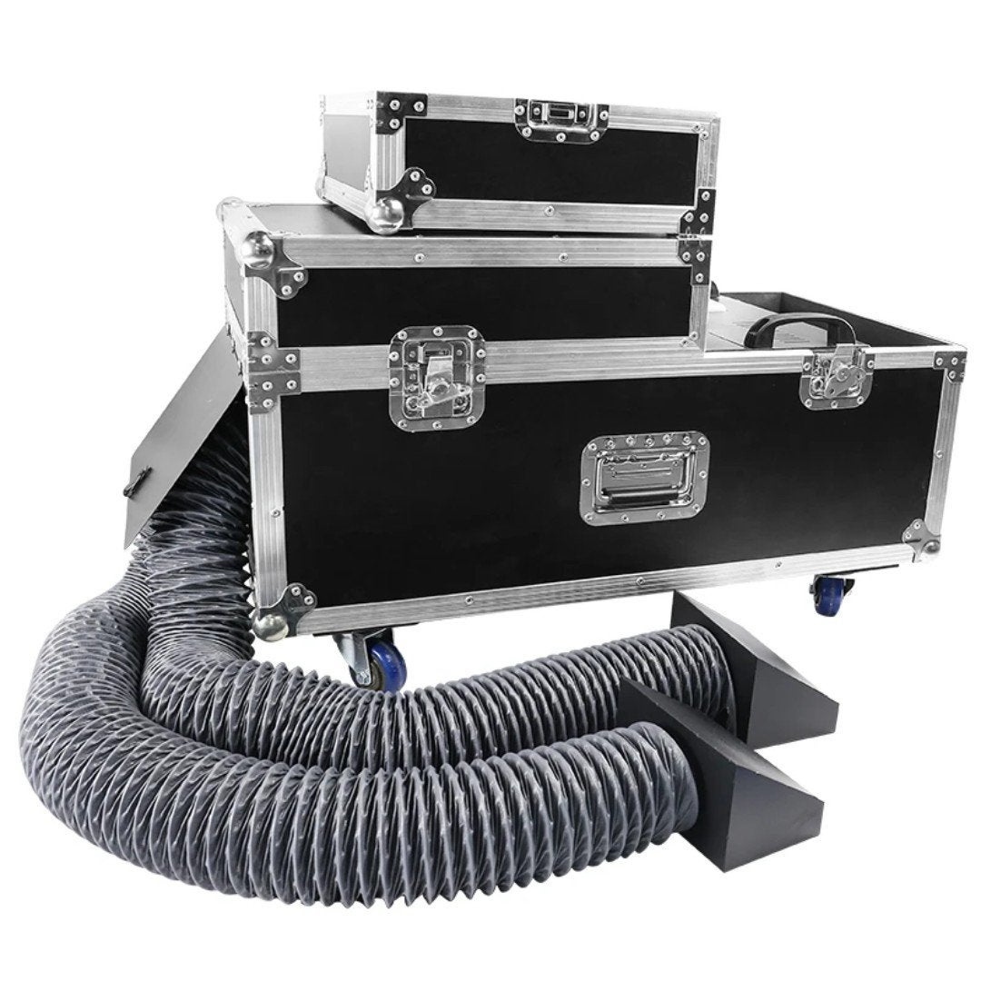 Professionele Rookmachine met Koffer en Slangen, Ophalen, Zo goed als nieuw, Rookmachine