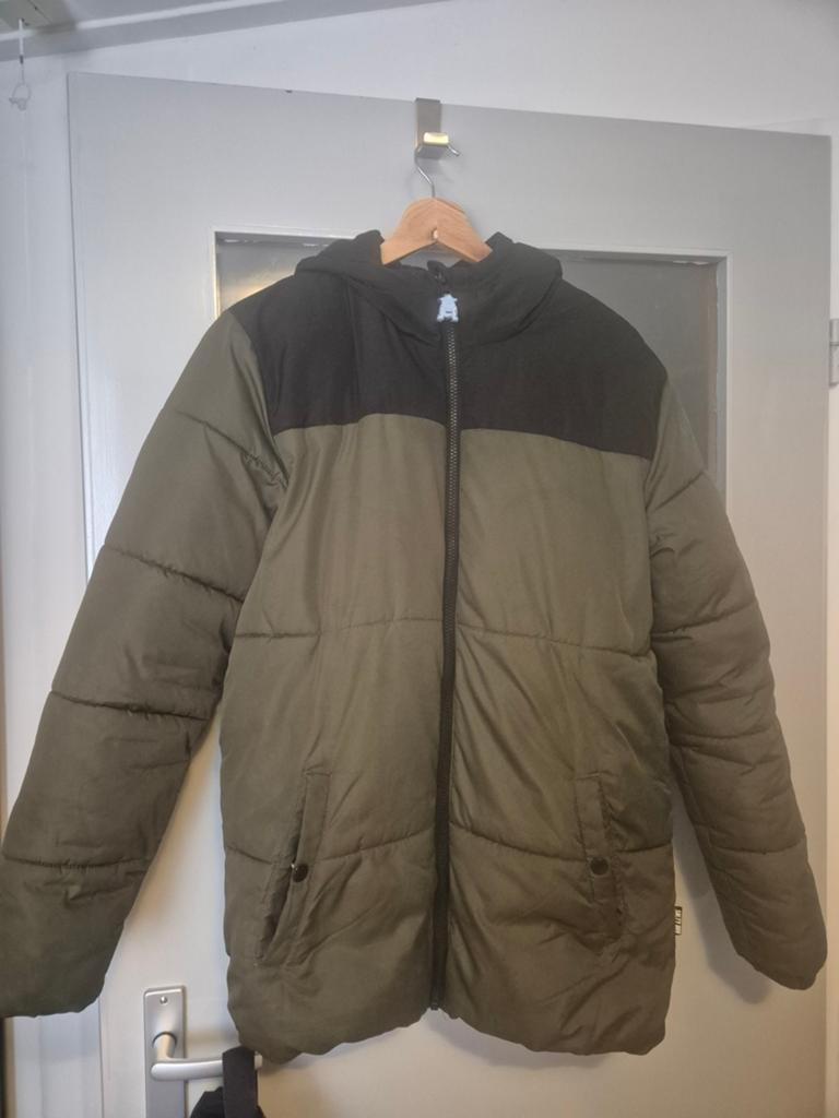 Winterjas maat 170-176, Ophalen of Verzenden, Zo goed als nieuw, Overige maten, Blauw