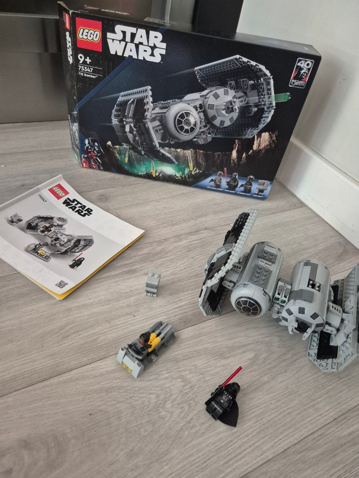 LEGO Star Wars TIE Bomber (75347) - Zo goed als nieuw, Ophalen of Verzenden