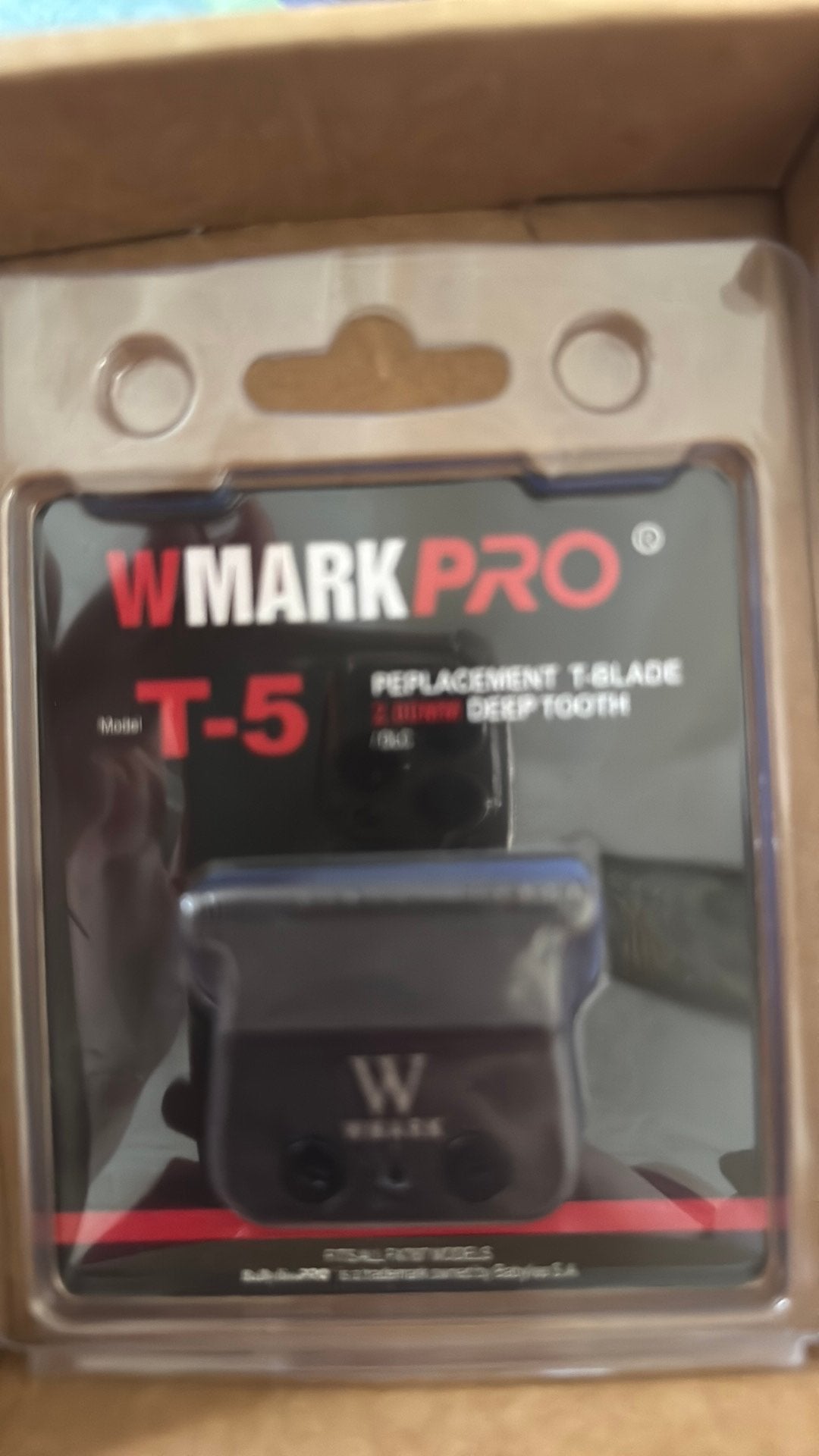 WMARK PRO T-5 vervangende T-mesjes (T-blade), Sport en Fitness, Ophalen of Verzenden, Zo goed als nieuw, Overige typen