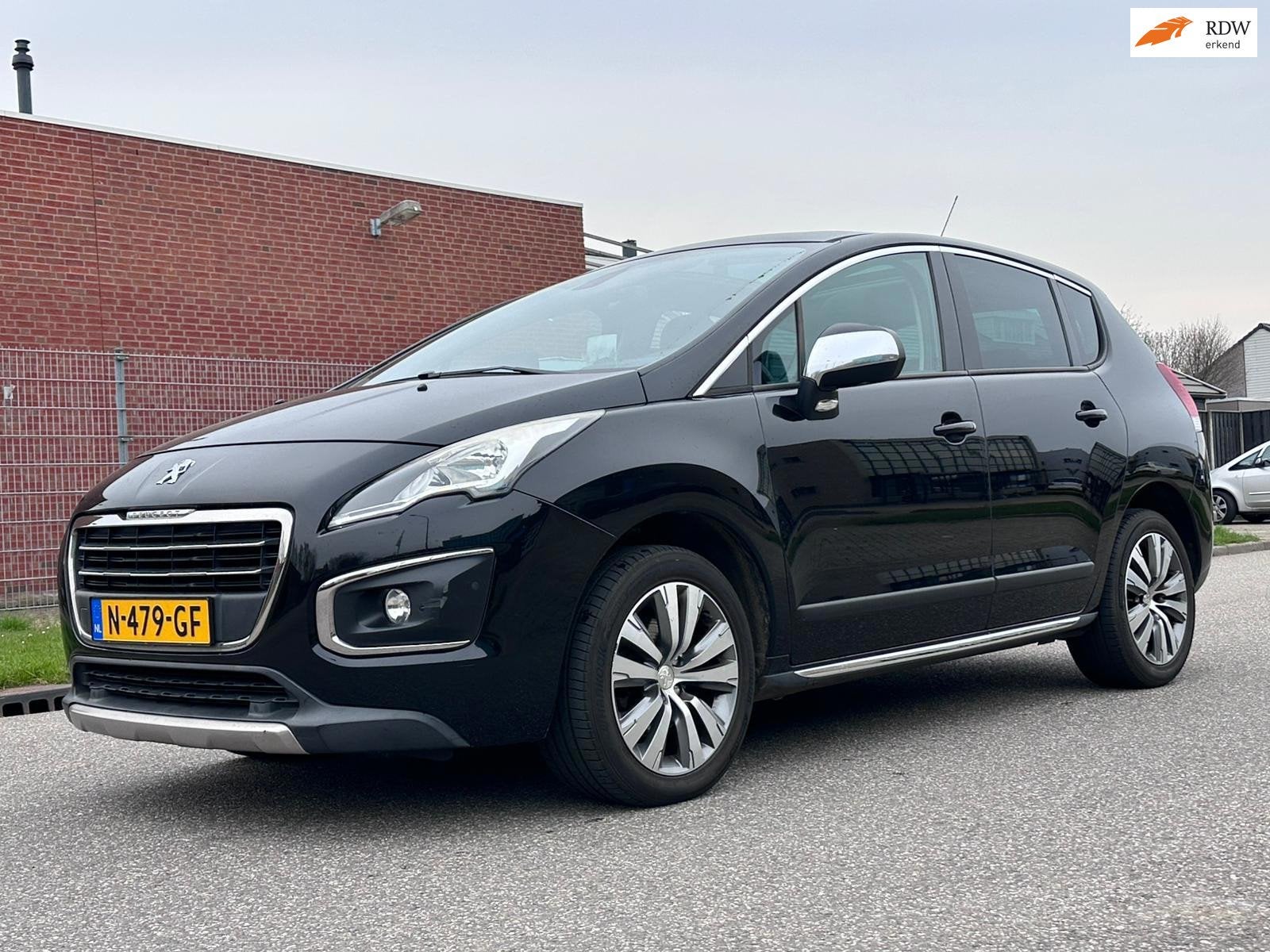 Peugeot 3008 1.6 THP Crossway Automaat*Panoramadak*Navigatie, Auto's, Peugeot, Gebruikt, Parkeersensor, Alcantara, Zwart