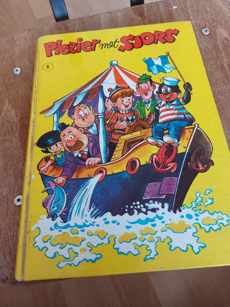 Plezier met Sjors 5, Eén stripboek, Ophalen of Verzenden, Gelezen