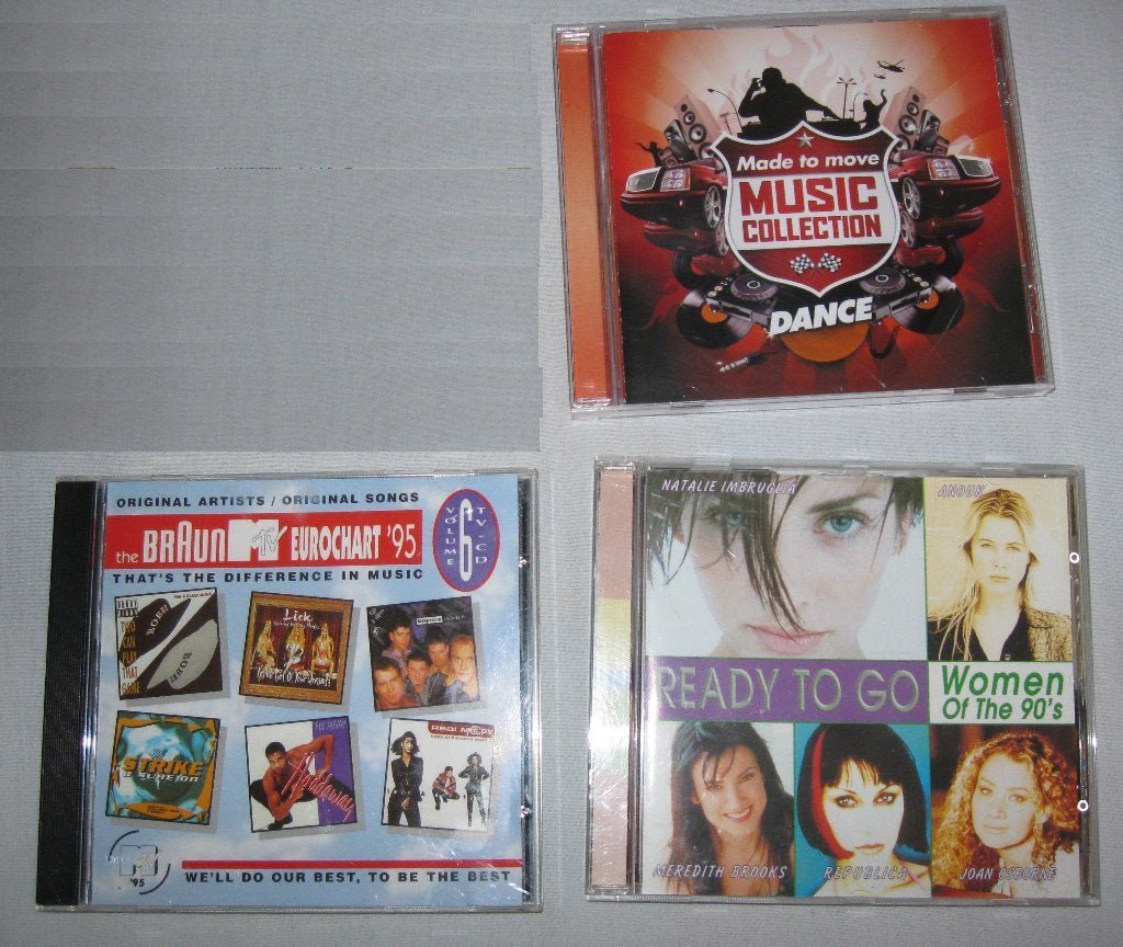 3 originele cd’s, Music collection, MTV, Woman of the 90's, Ophalen of Verzenden, Gebruikt, Pop