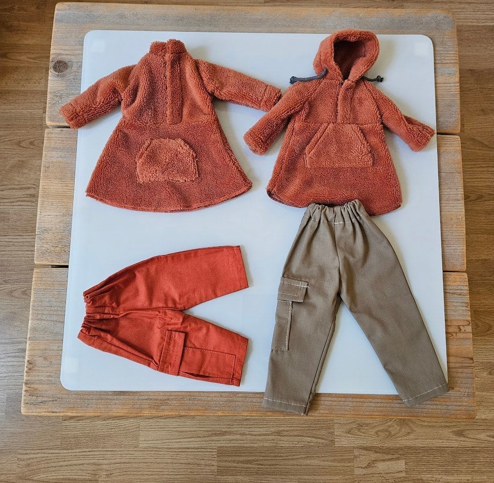 ZGAN (winter) Kledingsets 1,2 Tilda, Verzamelen, Poppen, Ophalen of Verzenden, Zo goed als nieuw, Kleertjes