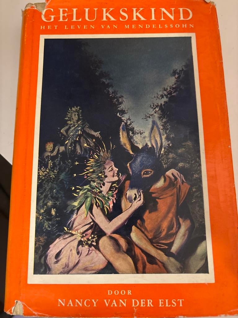 Gelukskind: Het Leven van Mendelssohn - Nancy van der Elst, Boeken, Ophalen of Verzenden, Gelezen, Artiest