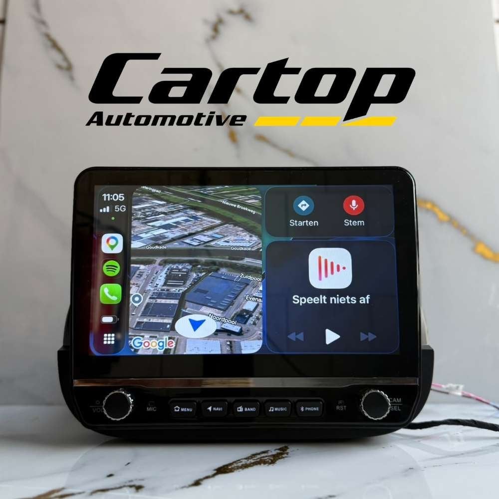 Fiat 500 Autoradio • CarPlay Android Auto, Meridiaan 42, Zo goed als nieuw, Info@cartop-automotive.nl, Cartop-Automotive Bv.