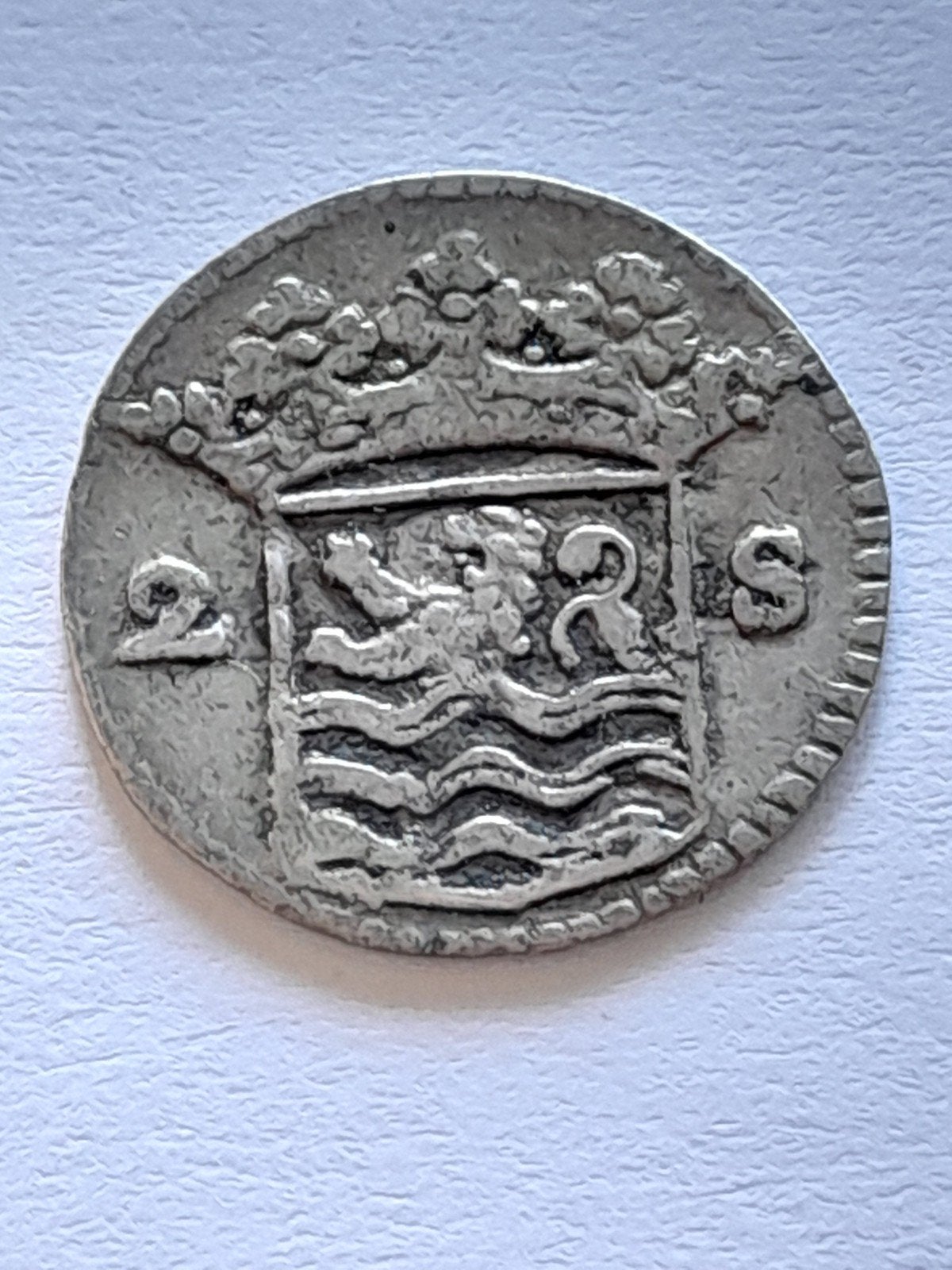 Zeldzaam 2 Stuiver Stuk Zeelandia 1730 - Middelburg, Postzegels en Munten, Munten | Nederland, Ophalen of Verzenden, Vóór koninkrijk