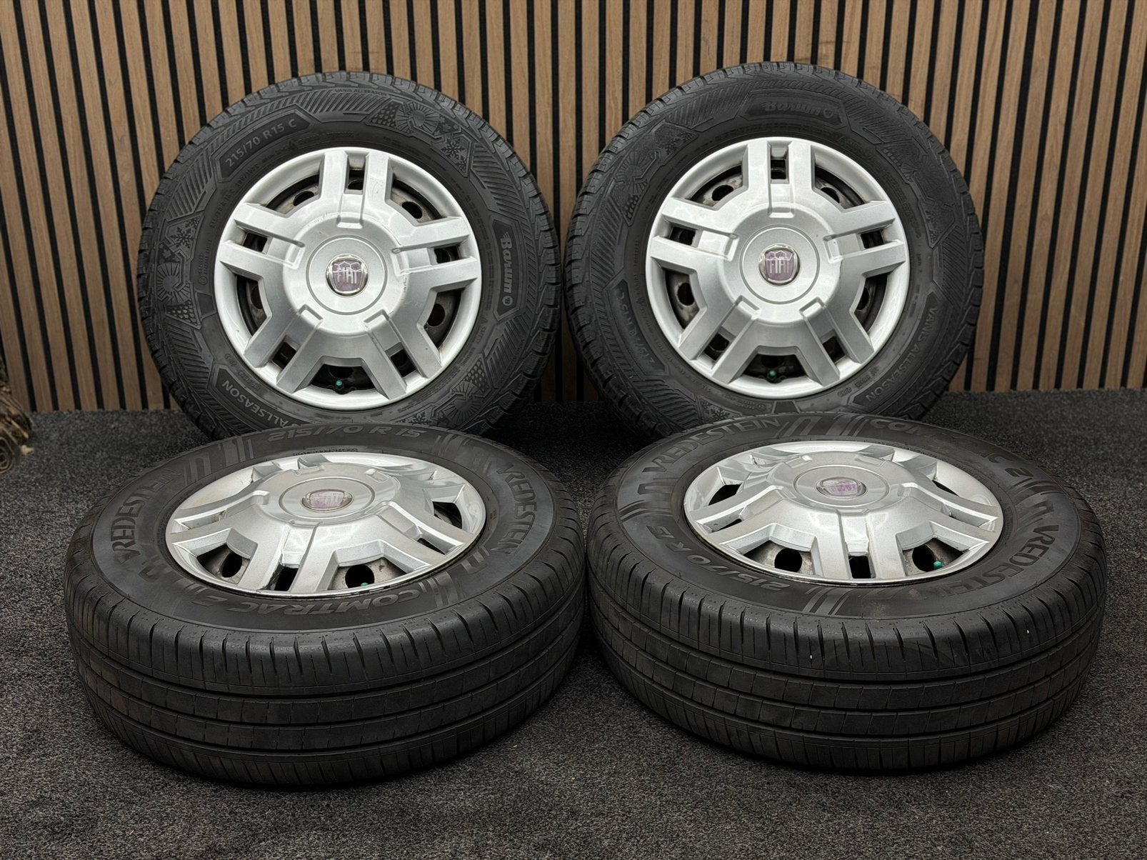 Originele 15 inch Fiat Ducato Camper 5x118 ET68 215/70/15, Auto-onderdelen, Banden en Velgen, Ophalen, 215 mm, 15 inch, .
