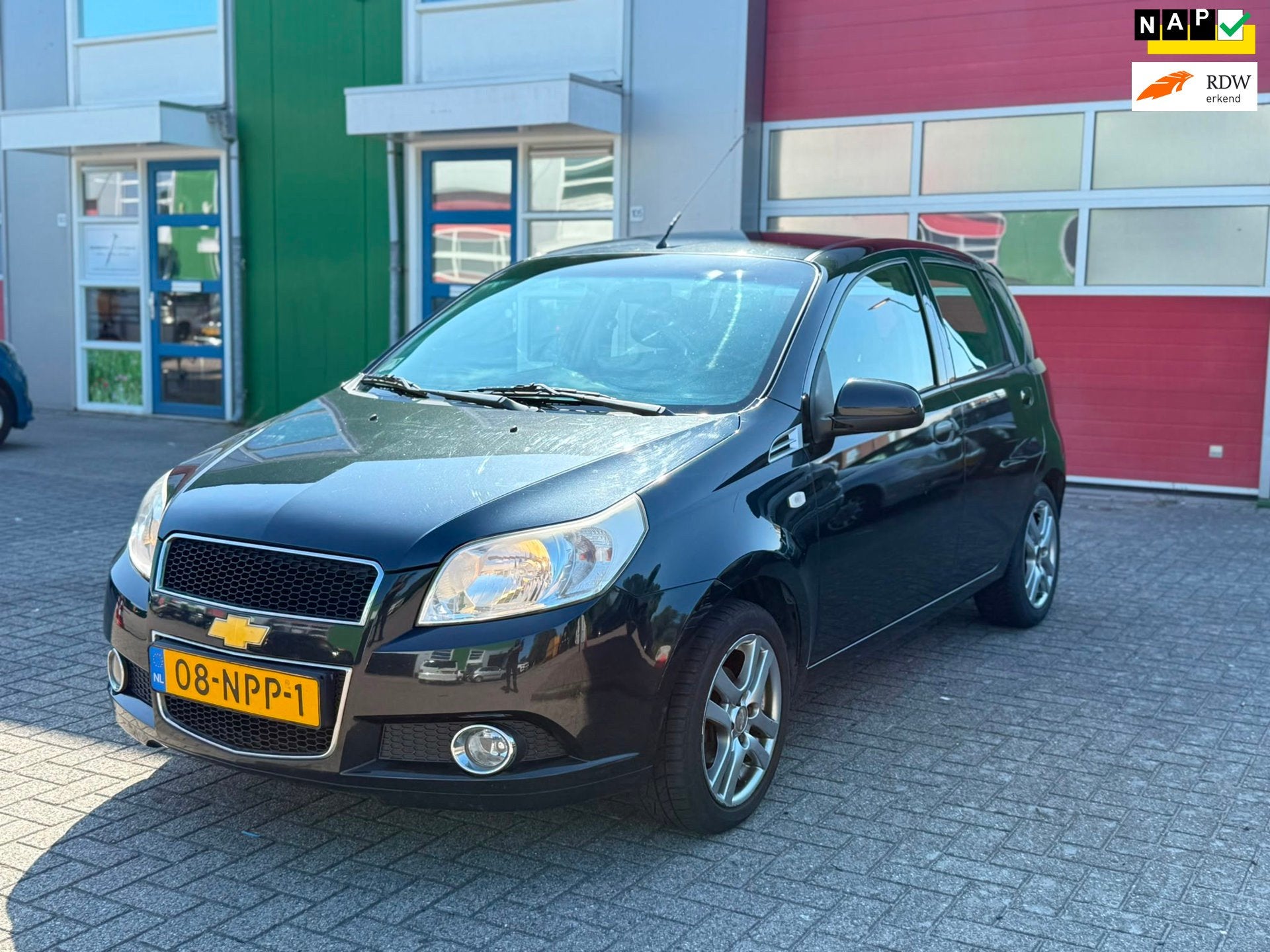 Chevrolet Aveo 1.2 16V LS+ LPG AIRCO, Auto's, Voorwielaandrijving, Stof, 4 cilinders, 400 kg