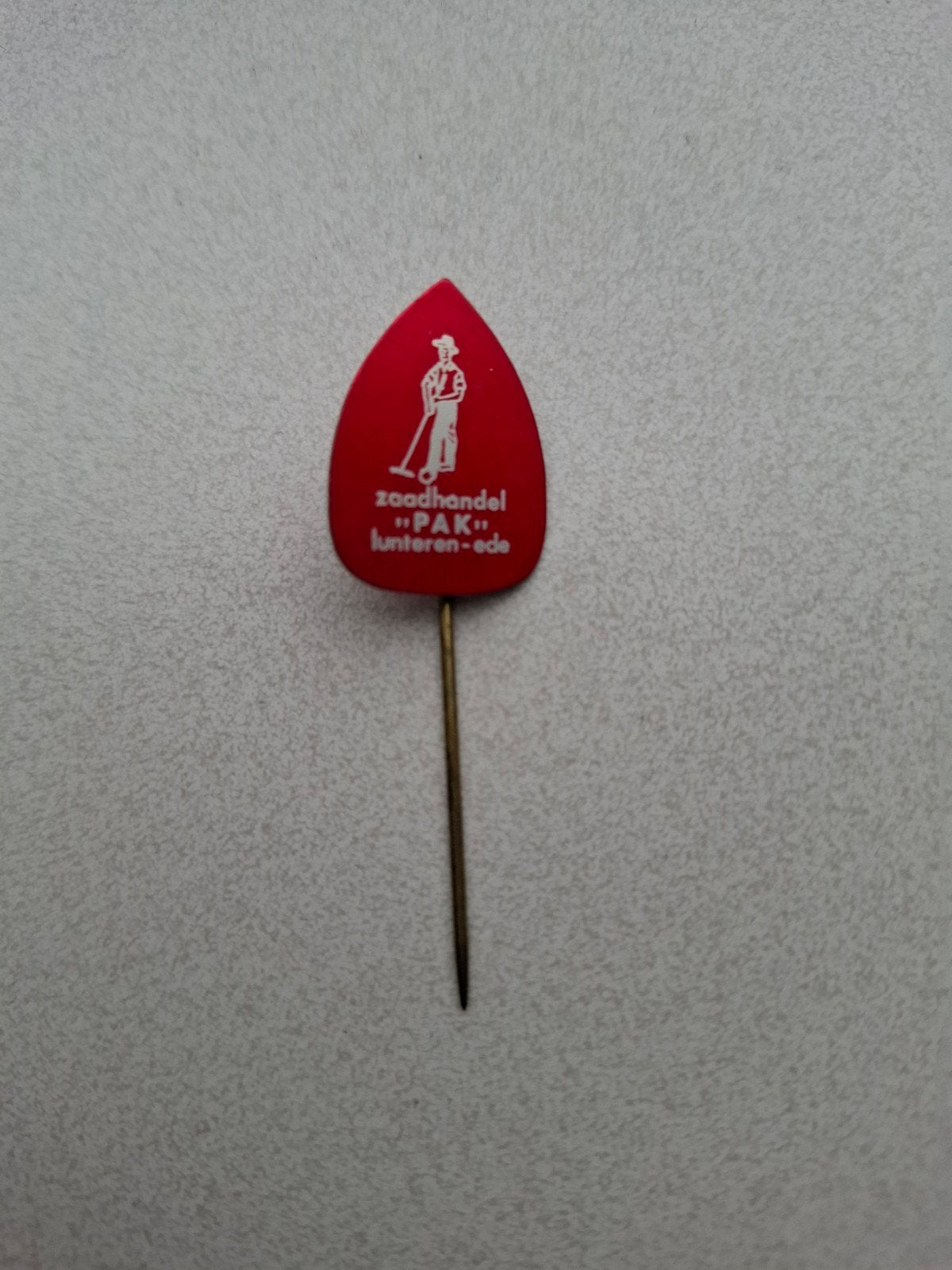 Vintage speldje pin prikker steekspeld Zaadhandel  Pak, Ophalen of Verzenden