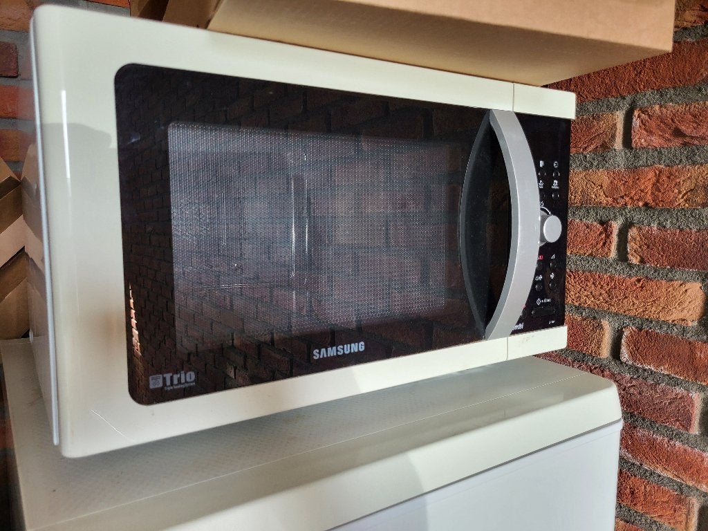 Samsung combi oven/magnetron, Witgoed en Apparatuur, Ovens, Ophalen, Minder dan 45 cm, Gebruikt, Combi-oven