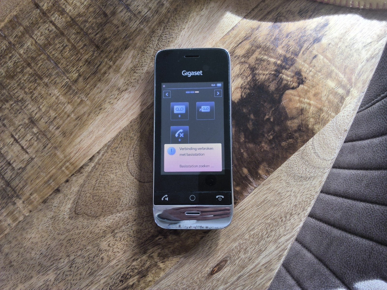 Gigaset SL910A Dect telefoon met antwoordapparaat, Ophalen of Verzenden, Gebruikt, 1 handset