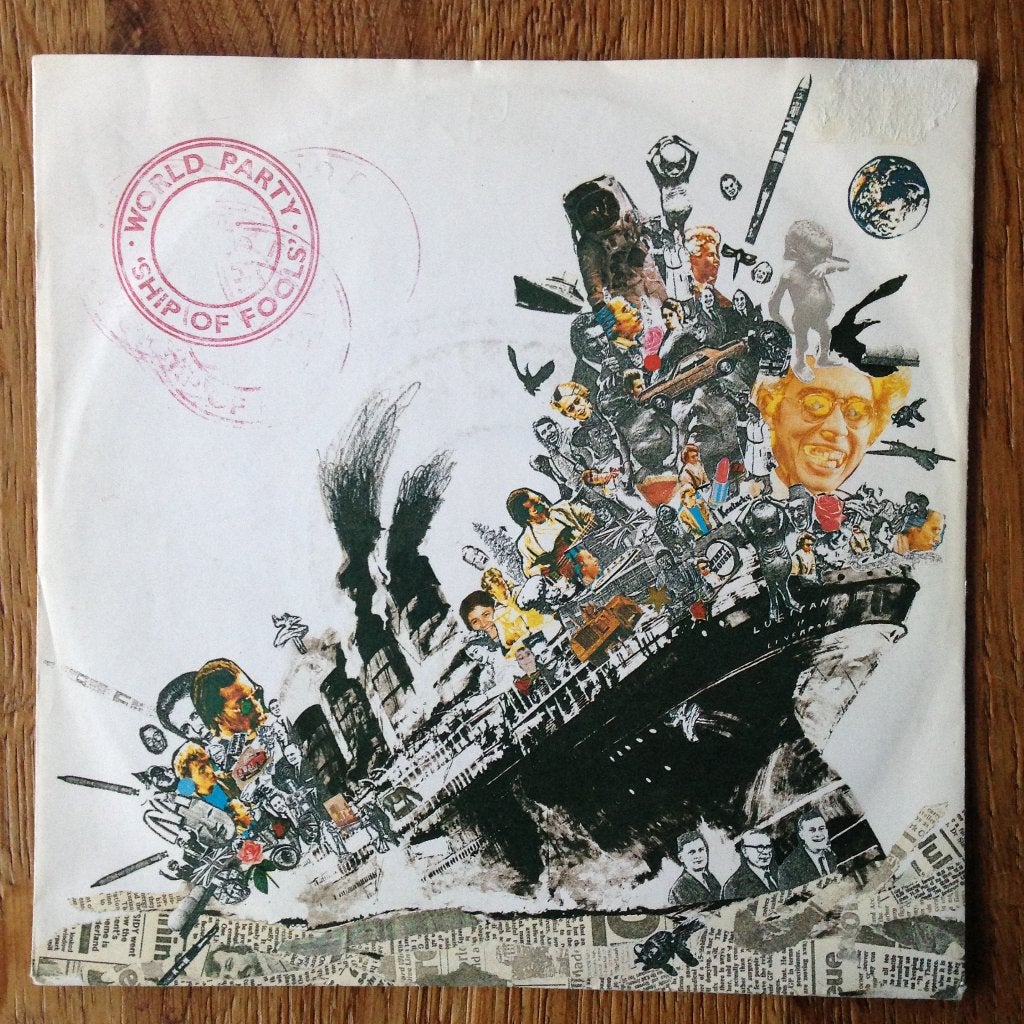 World Party Ship Of Fools 7" PS FH 80s 1987, Gebruikt, Overige genres, 7 inch, Ophalen of Verzenden
