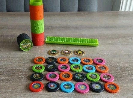 Compleet set mariokart koins mario limited editio munten, Verzamelen, Supermarktacties, Plus, Ophalen of Verzenden