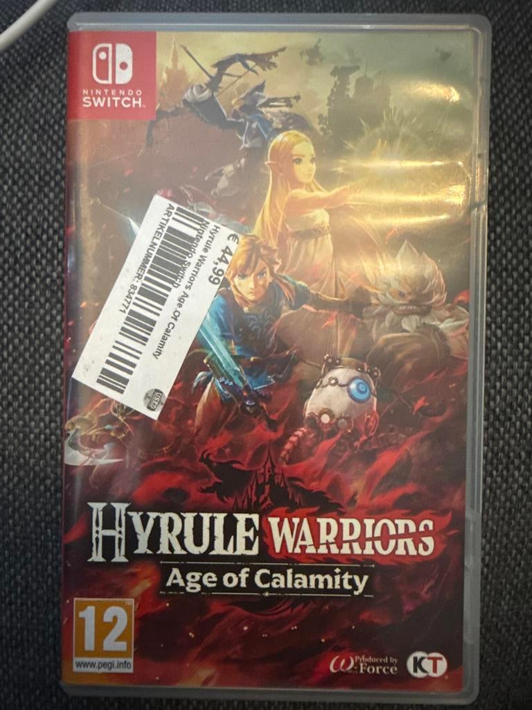 Hyrule Warriors: Age of Calamity - Nintendo Switch, Avontuur en Actie, 1 speler, Ophalen of Verzenden, Zo goed als nieuw