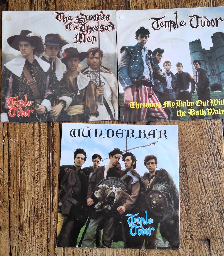3 singles TENPOLE TUDOR (uk punk), Ophalen of Verzenden, Zo goed als nieuw, Rock en Metal