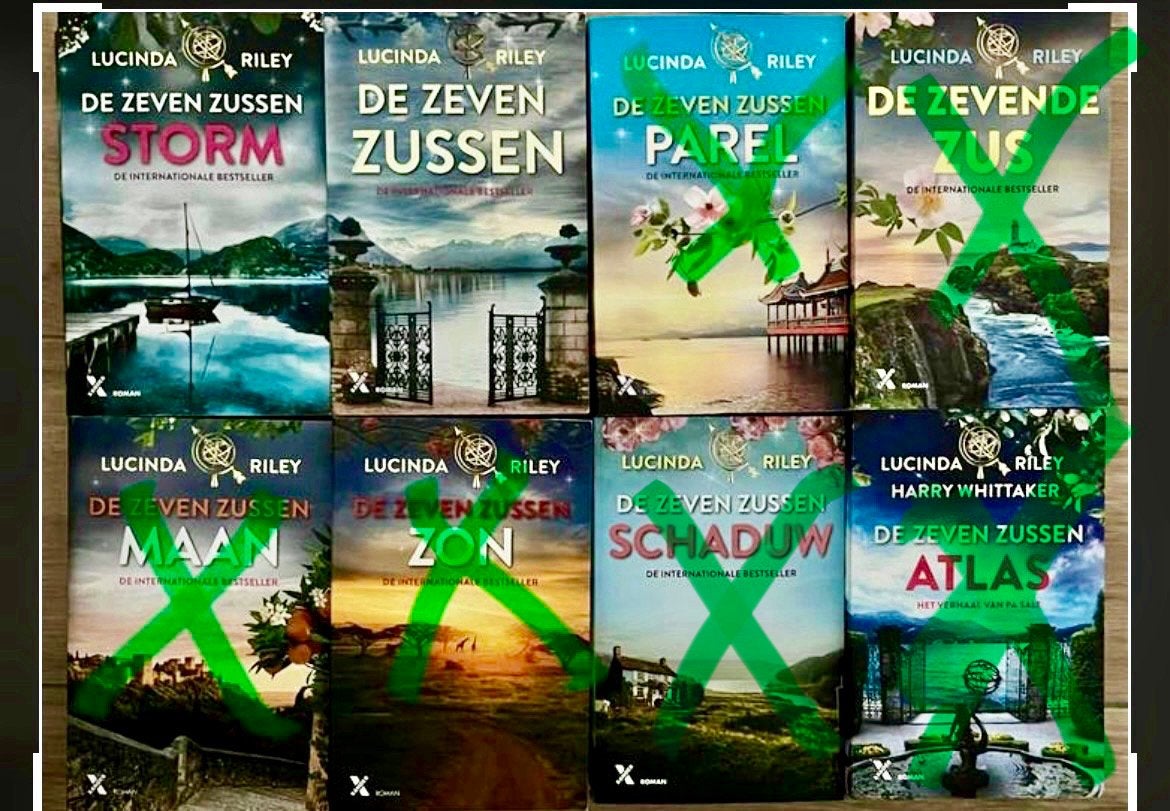 De zeven zussen serie, Ophalen of Verzenden, Zo goed als nieuw