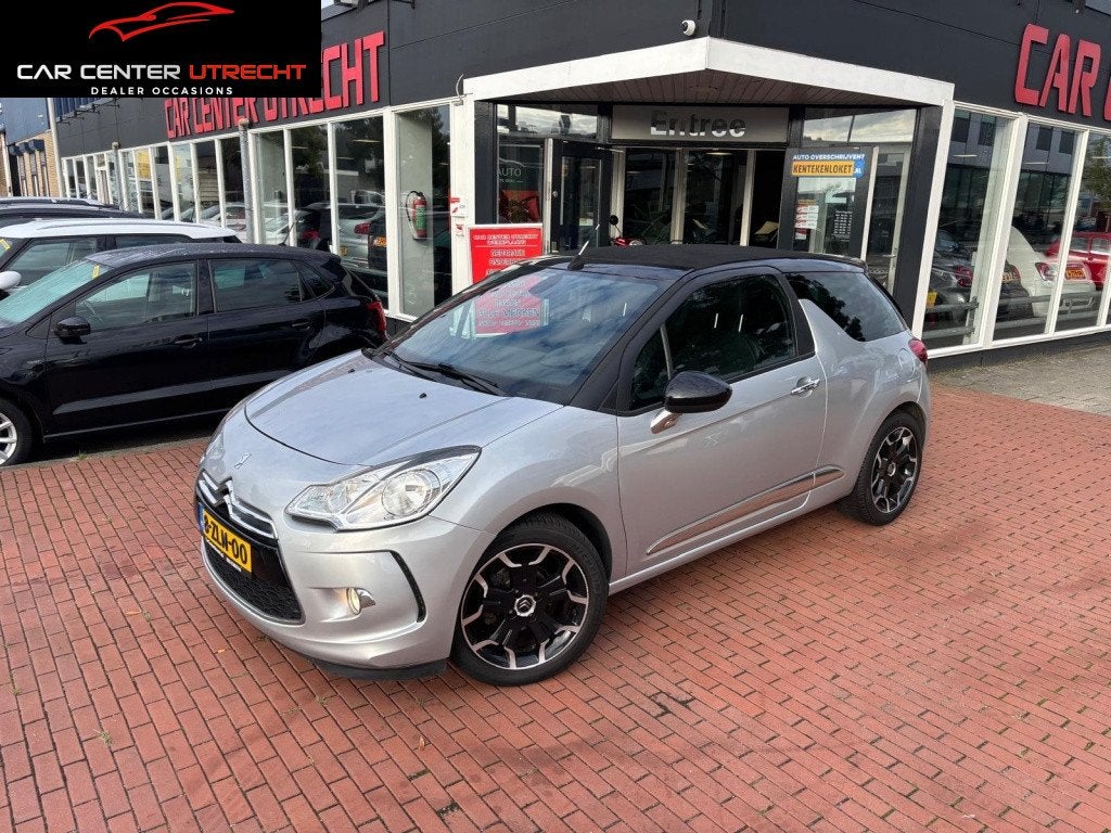 Citroën DS3 Cabrio 1.2 VTi So Chic airco cruise control 131, Auto's, Euro 5, 1199 cc, Cabriolet, 82 pk