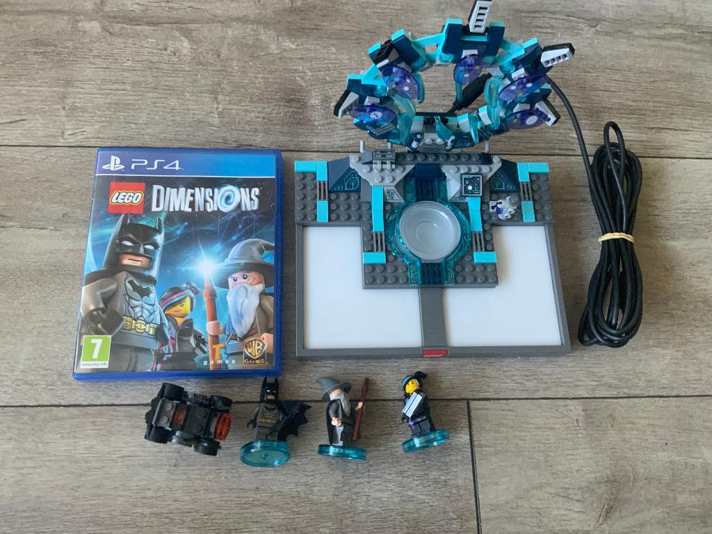 Playstation 4 Lego Dimensions Spel + Portal Starterset PS4, Avontuur en Actie, 2 spelers, Ophalen of Verzenden, Zo goed als nieuw