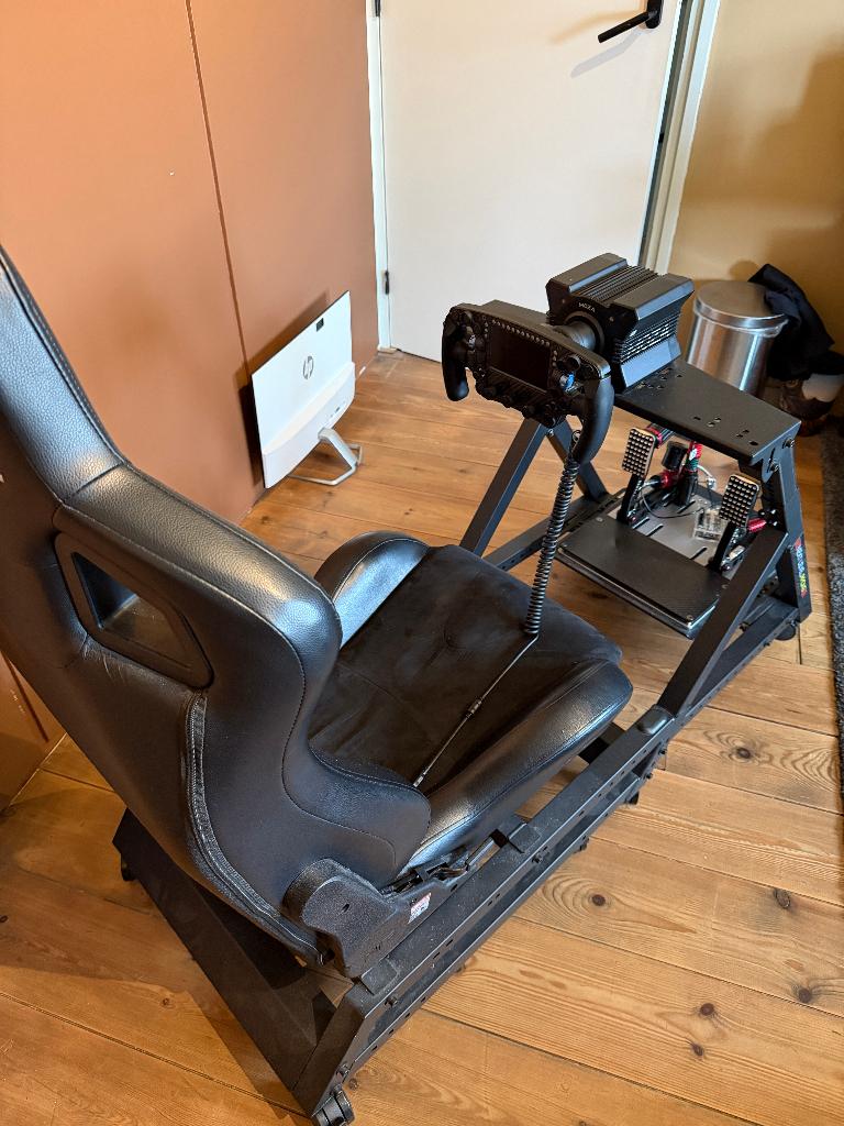 Simracing Setup, Computers en Software, Joysticks, Zo goed als nieuw, Ophalen