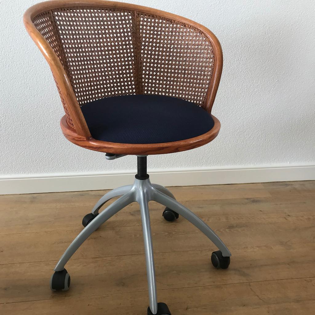 vintage Alias young lady swivel bureaustoel stoel chair, Ophalen, Gebruikt, Zwart, Nvt