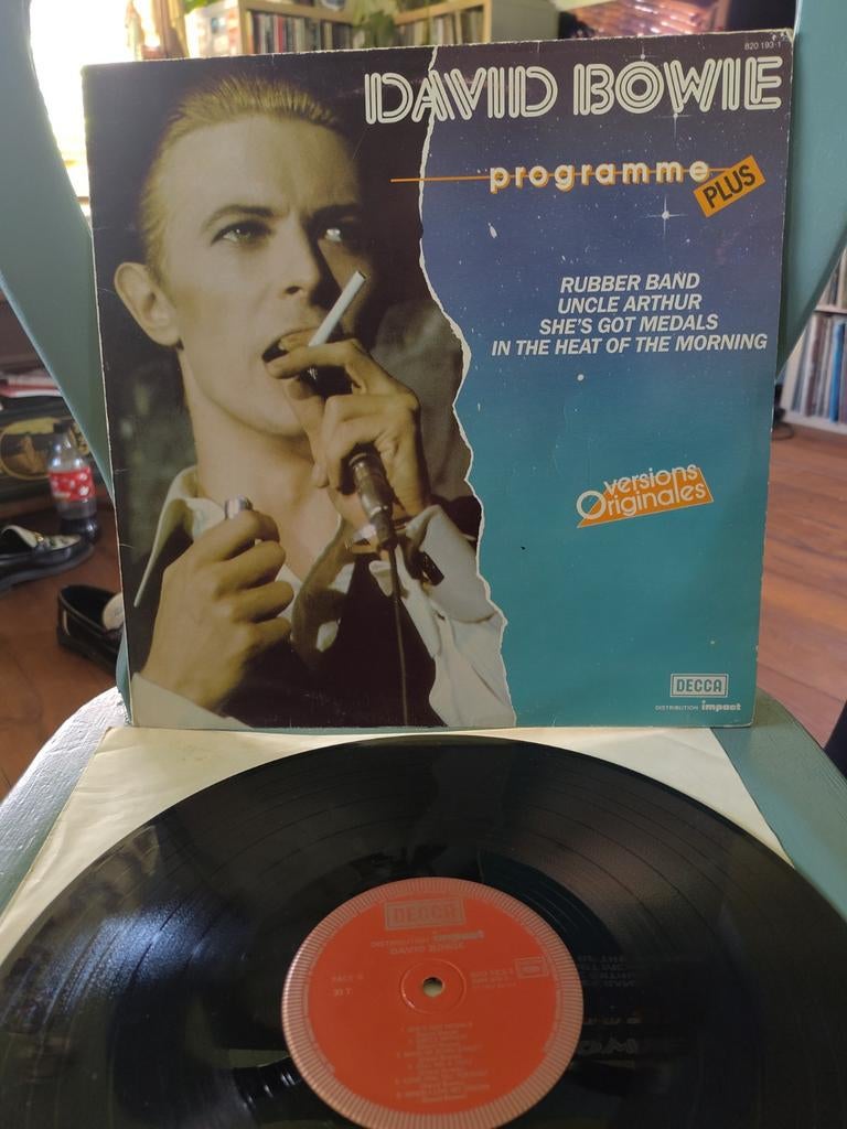 David Bowie - Programme Plus (Originele Persing), Originele persing, Ophalen of Verzenden, Gebruikt, 12 inch