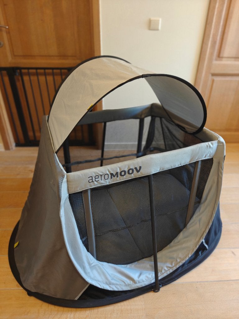 Aeromoov Reisbedje + Zonnescherm, Kinderen en Baby's, Ophalen of Verzenden, Gebruikt, Reisbedje
