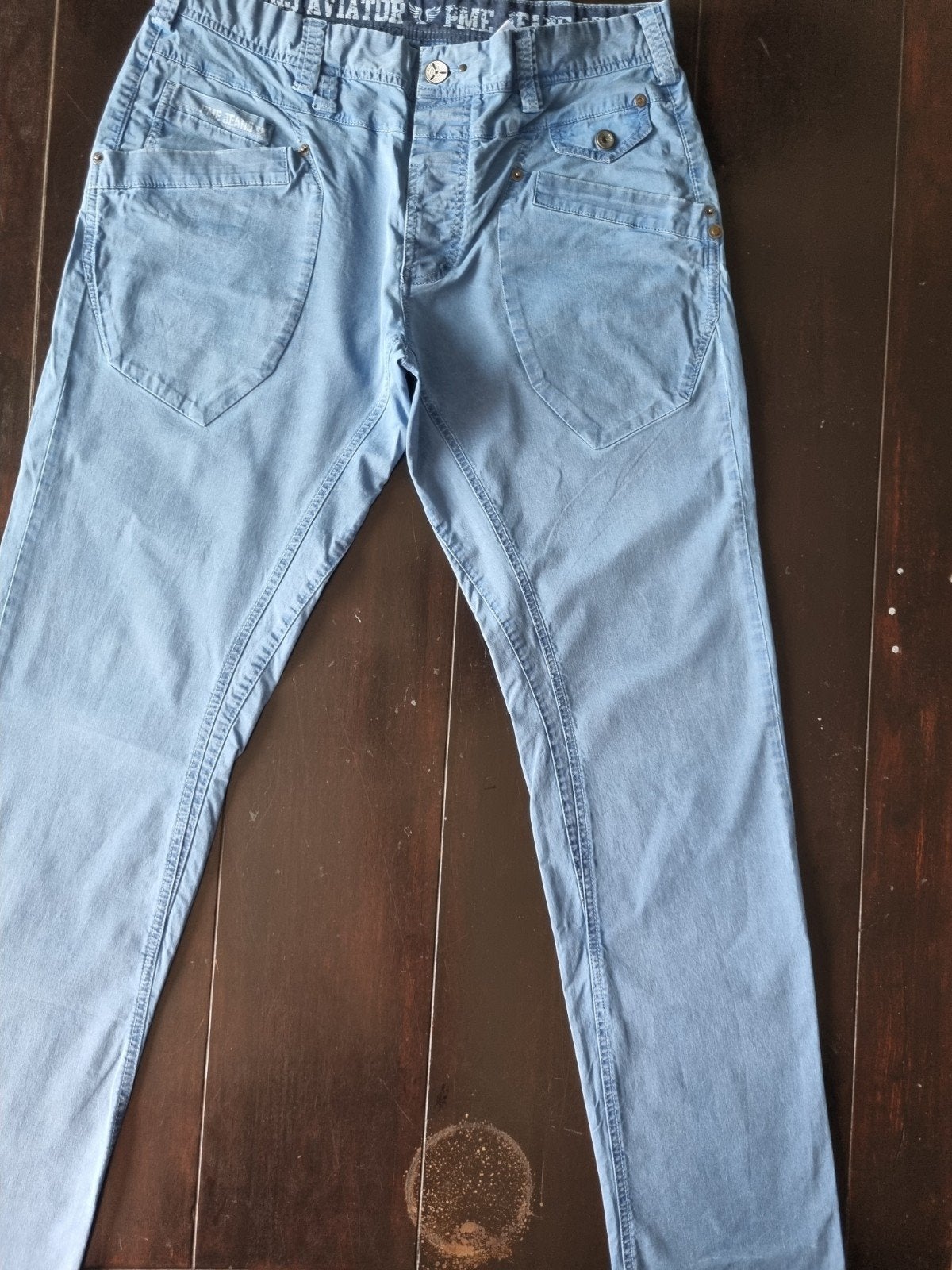 ZGAN CLASSIC PME LEGEND AVIATOR STRAIGHT STRETCH FIT 34/34, Kleding | Heren, Spijkerbroeken en Jeans, Blauw, Ophalen of Verzenden
