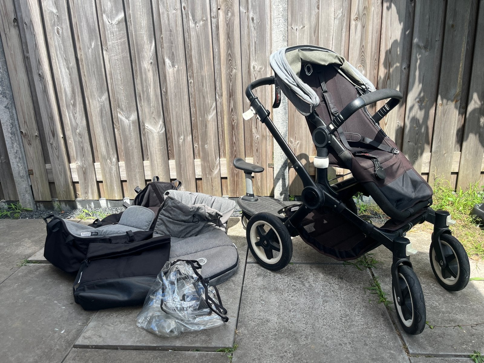 Bugaboo buffalo kinderwagen met accessoires, Ophalen, Zo goed als nieuw, Bugaboo