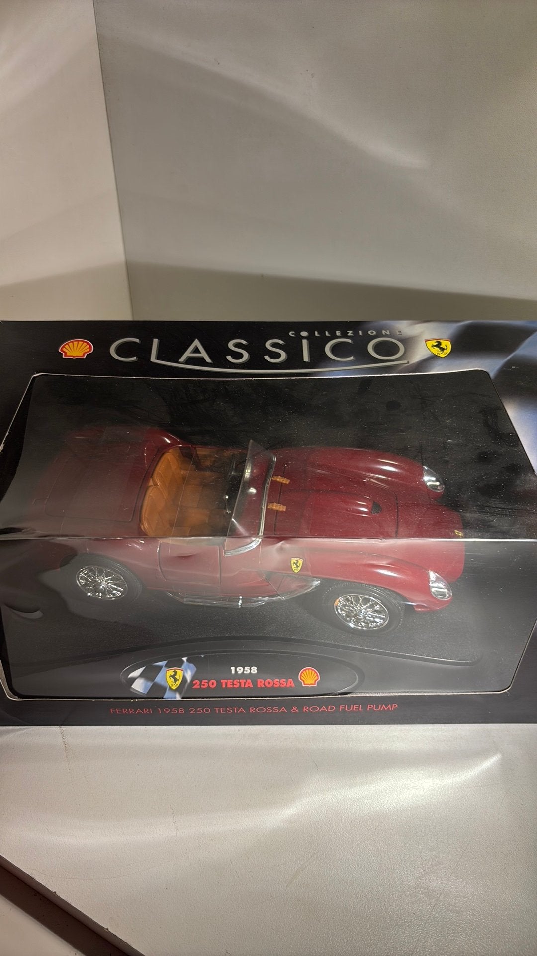 Ferrari 250 testa rossa 1958 shell 1.18, Overige merken, Ophalen of Verzenden, A, A
