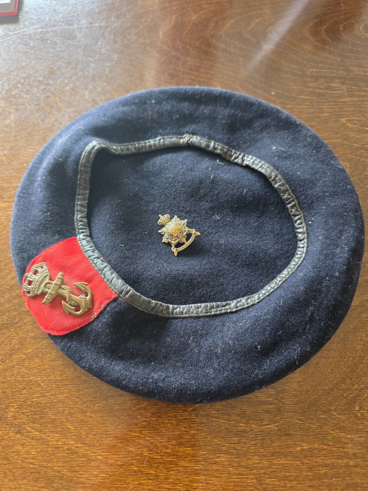 Mariniers Baret met Speld, Boeken en DVD, Ophalen, Marine, Nederland, Helm of Baret