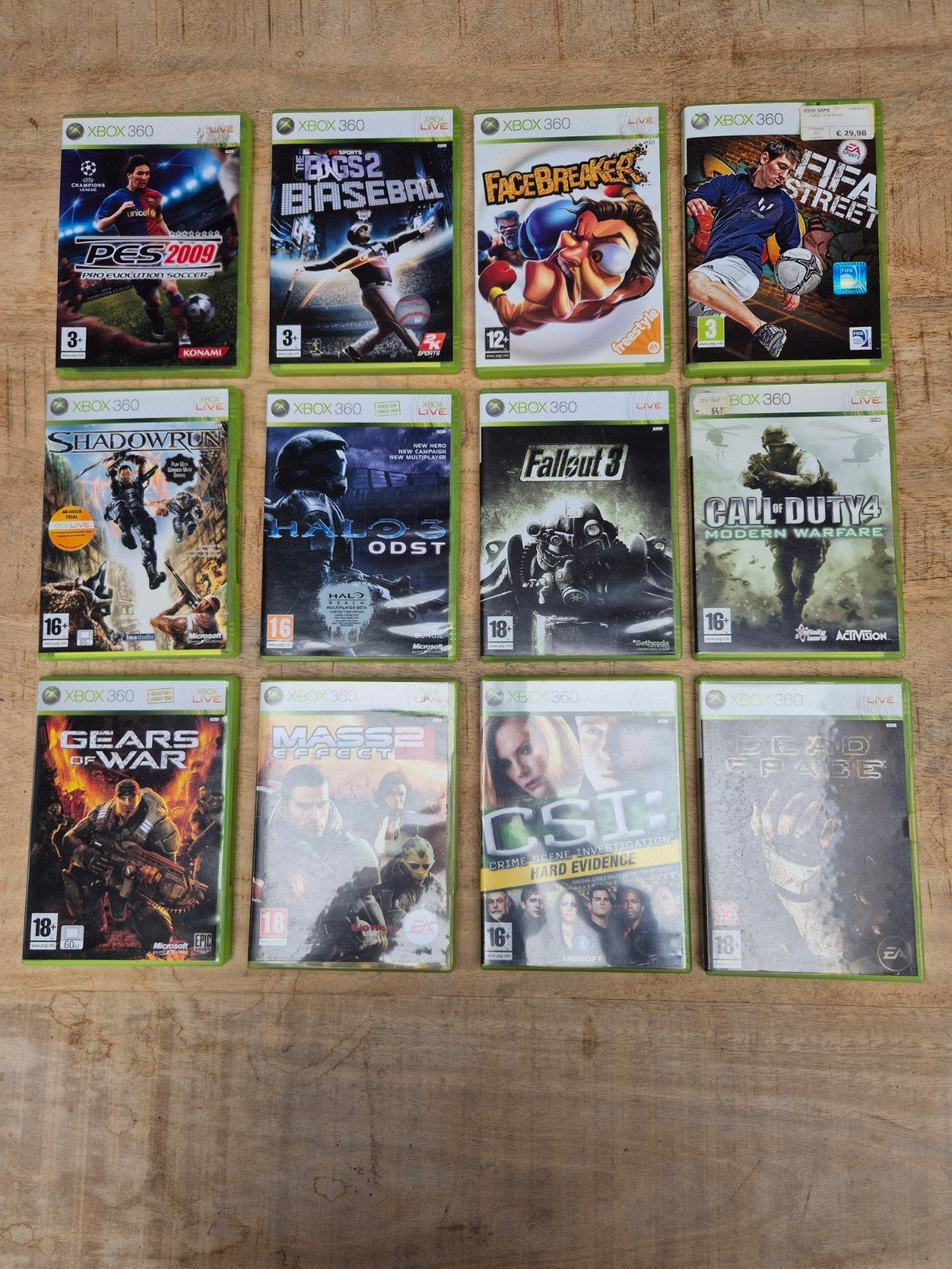 Verschillende Xbox 360 Spellen, Spelcomputers en Games, Games | Xbox 360, Zo goed als nieuw, 3 spelers of meer, Vanaf 3 jaar, Ophalen of Verzenden