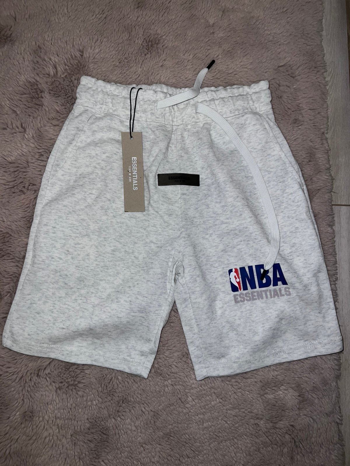 Nba essentials broek, Ophalen of Verzenden, Zo goed als nieuw, Maat 46 (S) of kleiner, Grijs