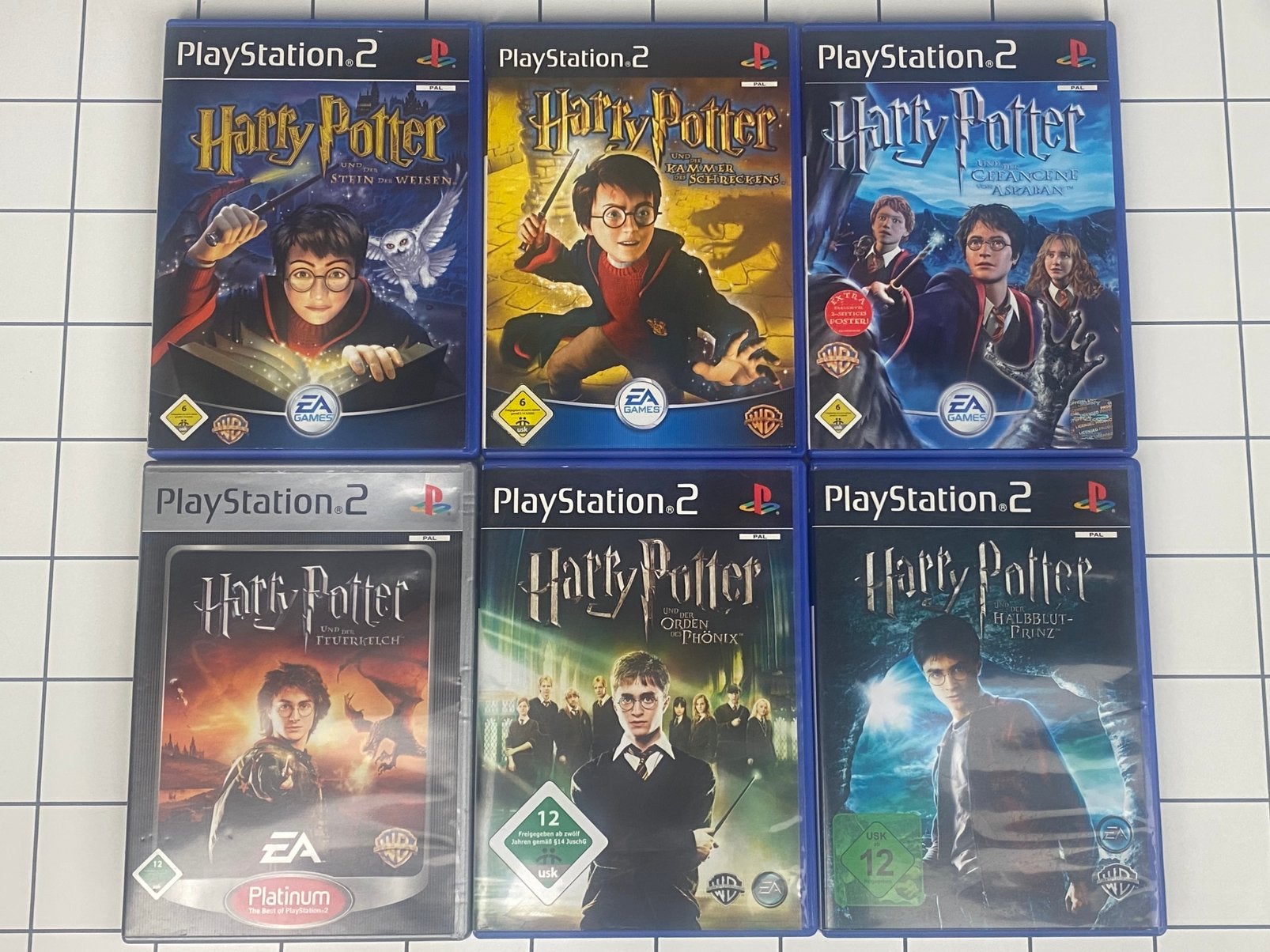 Harry Potter PS2 PlayStation 2 Game Collectie, Spelcomputers en Games, Games | Sony PlayStation 2, Avontuur en Actie, Info@eagames.com