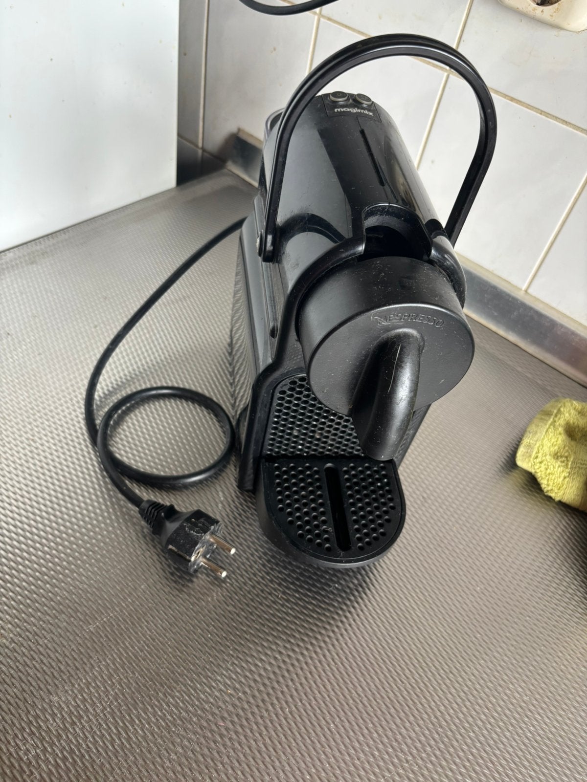 Magimix nespresso apparaat, Witgoed en Apparatuur, Koffiezetapparaten, Gebruikt, Espresso apparaat, Ophalen of Verzenden, 1 kopje