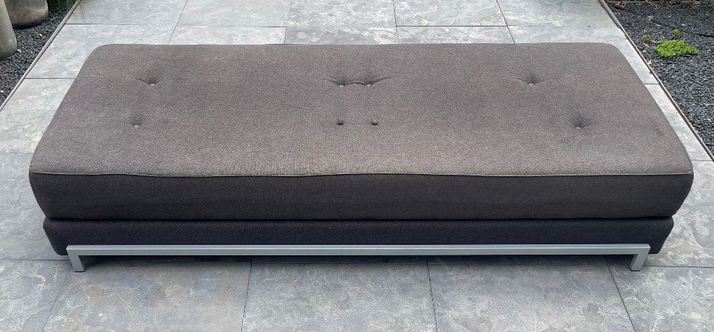 Softline 2p slaapbank CHIOS Denmark bruin hoes afritsbaar, Ophalen, Gebruikt, Bruin, Tweepersoons