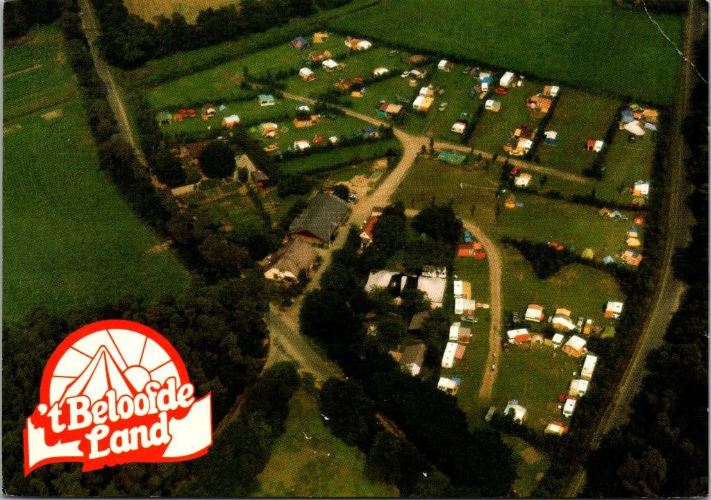Voorthuizen - 't Beloofde Land Evangelische Camping, Verzamelen, Verzenden, 1980 tot heden, Gelopen, Gelderland