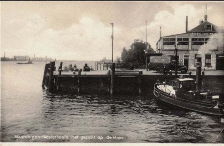 Vlaardingen Westerhoofd (zie beschrijving voor meer info), Verzenden, Voor 1920, Gelopen, Zuid-Holland