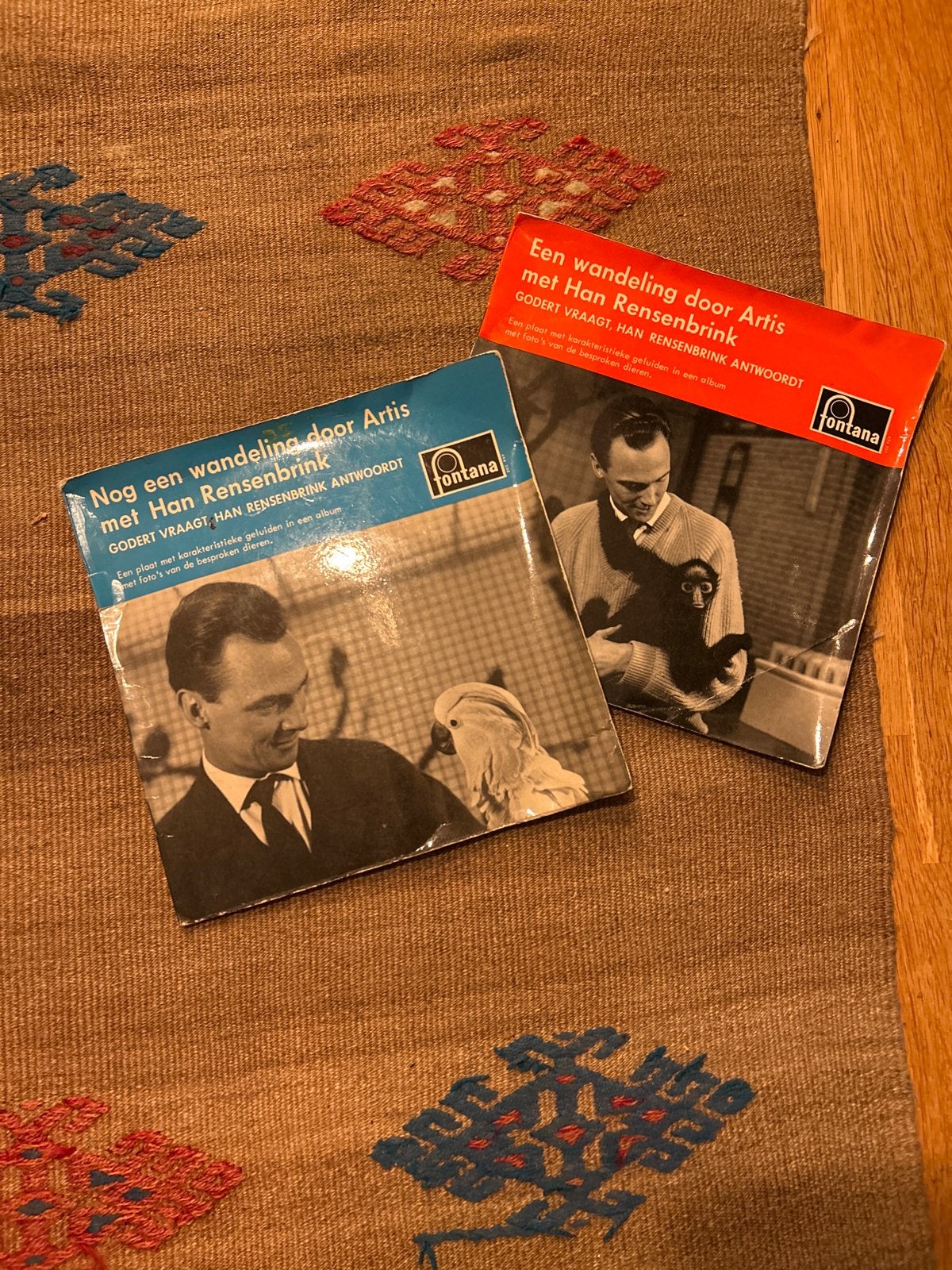 Een wandeling door Artis met Han Rensenbrink (2x vinyl), Cd's en Dvd's, LP, Gebruikt, Ophalen of Verzenden, Inclusief boekje