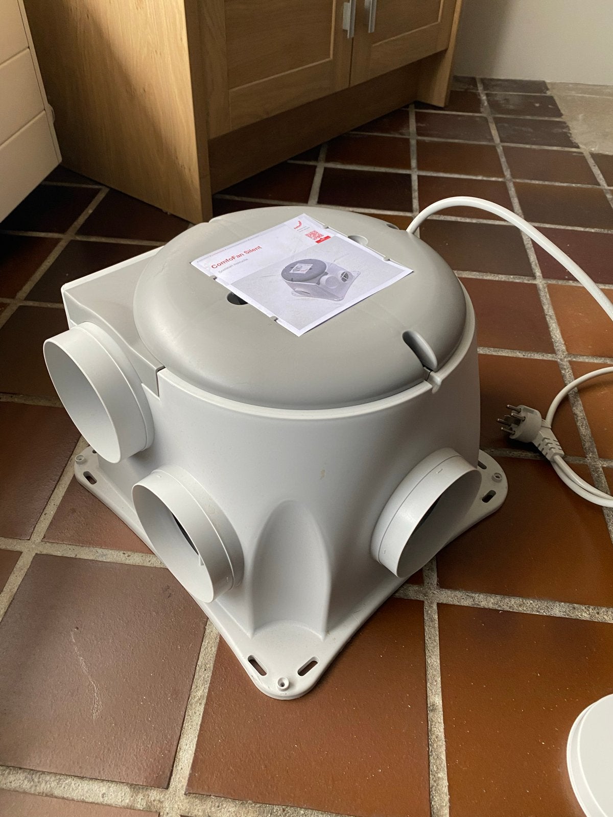 Zehnder ComfoFan Silent Ventilatie-unit Zo goed als nieuw, Doe-het-zelf en Verbouw, Ophalen of Verzenden, Zo goed als nieuw, Ventilator