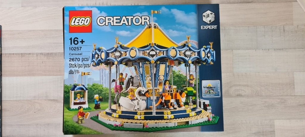 Lego Creator 10257 Carousel, Ophalen, Lego, Zo goed als nieuw, Compleet