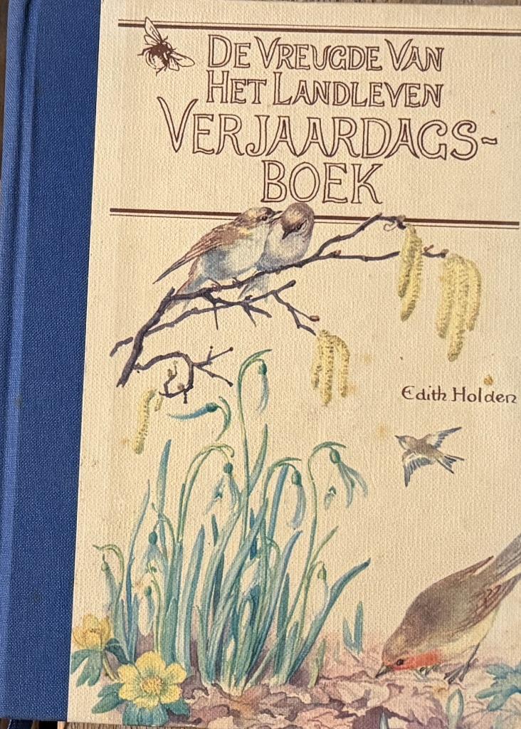Edith Holden De vreugde van landleven verjaarsdag boek, Ophalen of Verzenden, Zo goed als nieuw, Schilder- en Tekenkunst