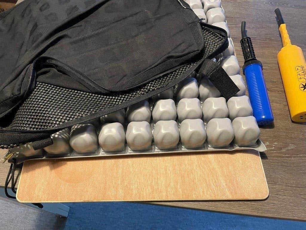 Ricant Cushion Air Anti-Decubitus Rolstoelkussen – 45x40x6cm, Diversen, Ophalen of Verzenden, Zo goed als nieuw, Duwrolstoel