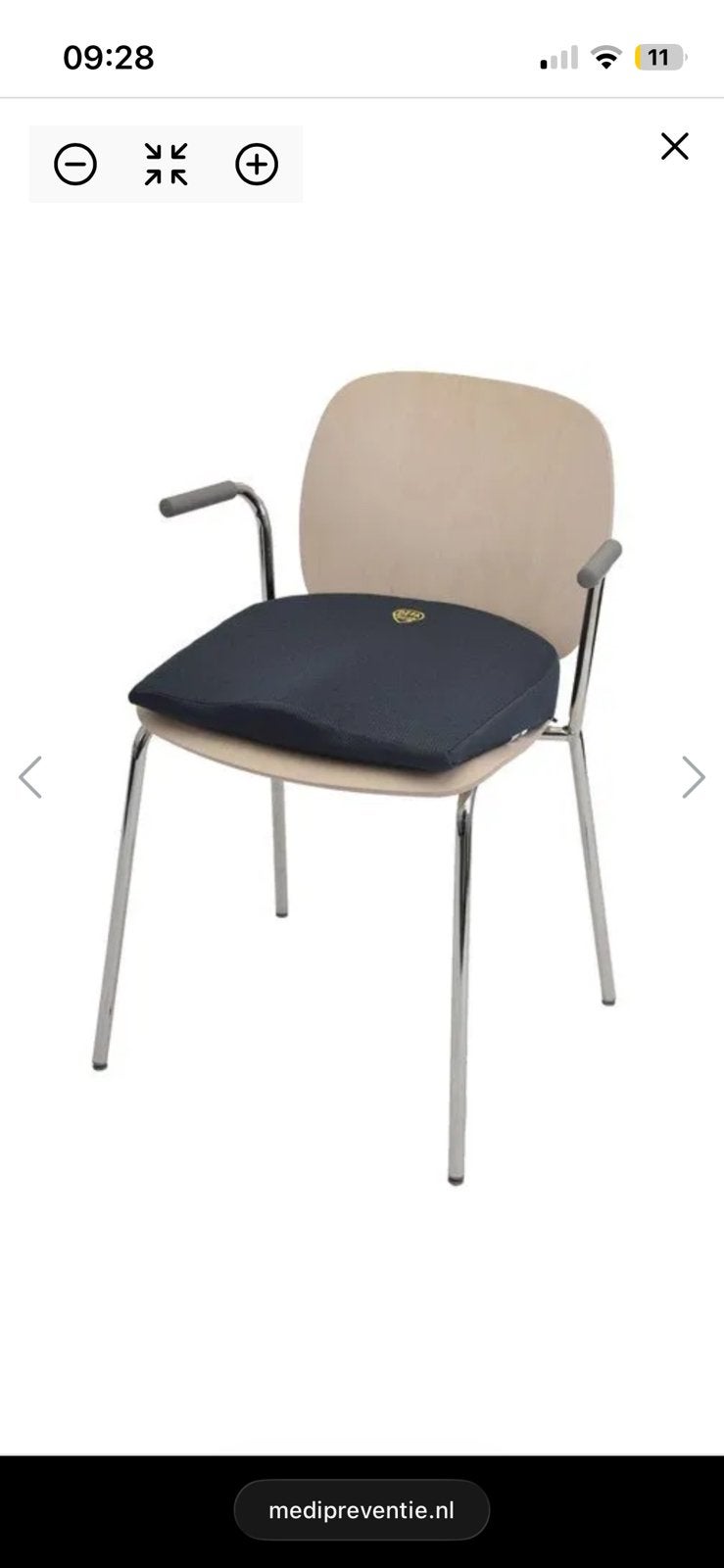 Defa | Wigvormig Ergonomisch kussen | Wigkussen, Ophalen of Verzenden, Zo goed als nieuw, Overige typen